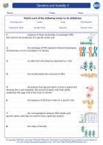 Biology - High School - Vocabulary: Genetics and heredity II