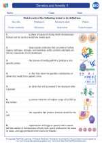 Biology - High School - Vocabulary: Genetics and heredity II