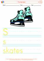 English Language Arts - First Grade - Worksheet: Alphabetizing