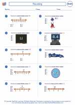 Mathematics - Fifth Grade - Worksheet: Rounding