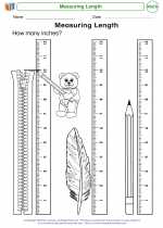 measuring length mathematics worksheets and study guides kindergarten