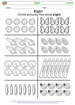 Numbers 1-10 Mathematics Worksheets And Study Guides Kindergarten