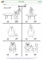 On & Off Mathematics Worksheets and Study Guides Kindergarten