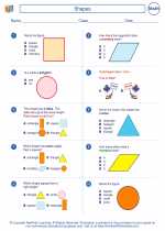 Mathematics - Third Grade - Worksheet: Shapes