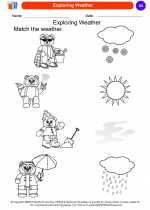 Science - Kindergarten - Worksheet: Exploring Weather