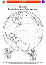 Geography Social Studies Worksheets and Study Guides Kindergarten