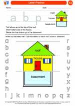 English Language Arts - Kindergarten - Worksheet: Letter Practice