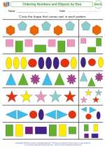 Sort, classify, and order objects Mathematics Worksheets and Study ...