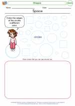 Mathematics - First Grade - Worksheet: Shapes