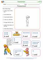 Mathematics - First Grade - Worksheet: Assessment