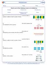 Mathematics - Fifth Grade - Vocabulary: Multiplication