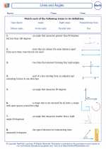 Mathematics - Fourth Grade - Vocabulary: Lines and Angles