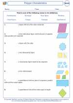 Mathematics - Fifth Grade - Vocabulary: Polygon Characteristics