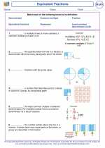 Equivalent Fractions 5th Grade Math Worksheets And Answer Keys Study Guides