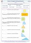 Mathematics - Sixth Grade - Vocabulary: Area of Triangles and Quadrilaterals