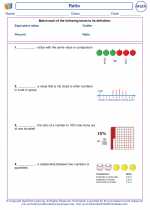 Ratio. Mathematics Worksheets and Study Guides Fifth Grade.