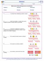 Division. Mathematics Worksheets and Study Guides Fifth Grade.