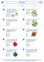 Mathematics - Fifth Grade - Worksheet: Probability