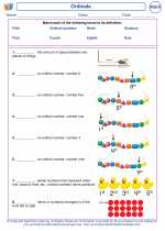 Mathematics - First Grade - Vocabulary: Ordinals