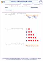 Mathematics - Third Grade - Vocabulary: Ordering and Comparing Numbers