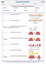 Mathematics - Second Grade - Vocabulary: Comparing Numbers