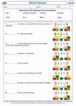 Mathematics - Second Grade - Vocabulary: Story Problems