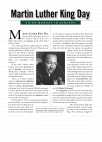 Social Studies - Third Grade - Worksheet: Martin Luther King Day