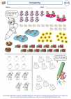 Mathematics - Kindergarten - Worksheet: Comparing