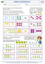 Mathematics - Second Grade - Worksheet: Addition and Subtraction