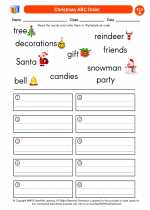 alphabetizing 1st grade ela worksheets and study guides