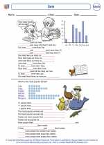 Mathematics - Second Grade - Worksheet: Date