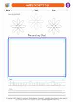 Social Studies - Fourth Grade - Worksheet: HAPPY FATHER'S DAY
