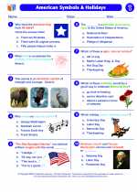 American Symbols  American symbols, Social studies worksheets