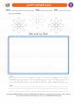 Social Studies - First Grade - Worksheet: HAPPY FATHER'S DAY