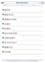 Mathematics - Second Grade - Worksheet: Money