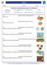Rocks. 8th Grade Science Worksheets and Answer key, Study Guides and