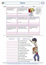 Mathematics - Third Grade - Worksheet: Chance