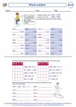 whole numbers to trillions mathematics worksheets and study guides sixth grade