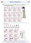 Mathematics - Fourth Grade - Worksheet: Addition and Subtraction