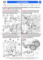 Science - Second Grade - Activity Lesson: Land Habitats