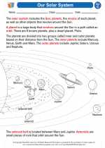 Science - Third Grade - Activity Lesson: Our Solar System