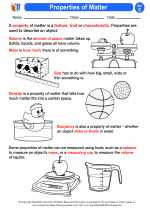 Matter and its properties. 3rd Grade Science. Alabama Courses of Study