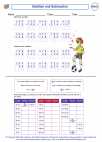 Mathematics - Fourth Grade - Addition/Subtraction - Worksheet: Addition and Subtraction