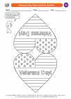 Social Studies - Kindergarten - Worksheet: Veterans Day Color and Cut Activity
