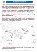 Science - Seventh Grade - Activity Lesson: Our Solar System
