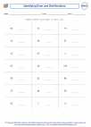 Mathematics - First Grade - Odd and Even - Worksheet: Identifying Even and Odd Numbers