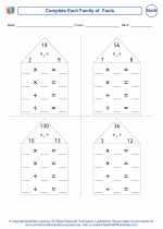 division multiplication 4th grade mathematics worksheets and study guides