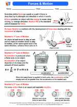 Worksheet for class 9 science motion