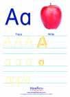 English Language Arts - First Grade - Activity Lesson: Letter A