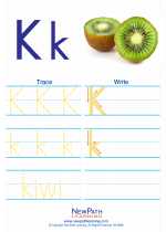 English Language Arts - First Grade - Activity Lesson: Letter K